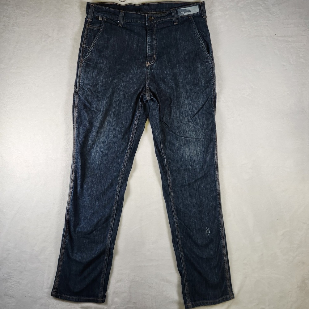 Carhartt‎ FR Flame Resistant Denim Jeans 36x34 Blue Workwear